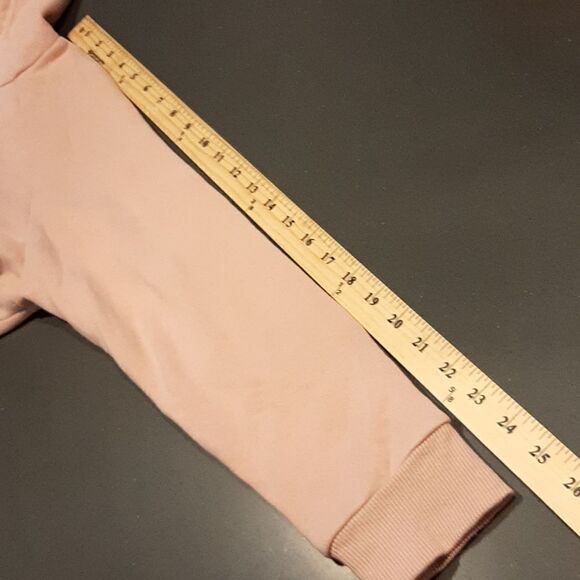 DIP Mauve Crop Top Sweatshirt Hoodie - Picture 11 of 13